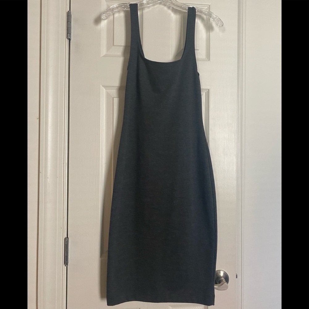 Zara grey bodycon dress